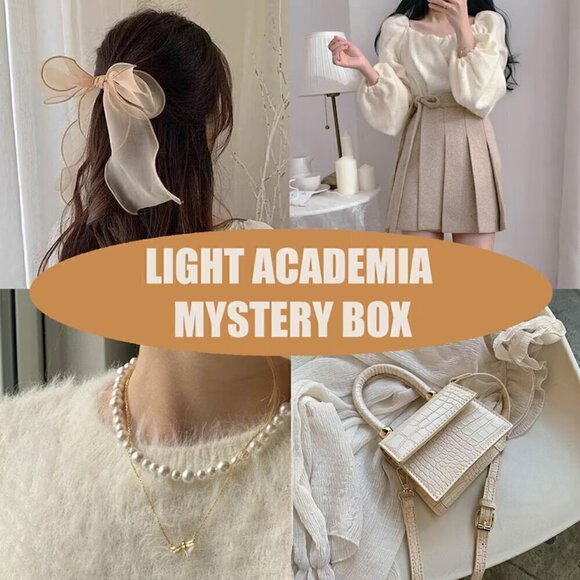🎞️ MYSTERY BOX - LIGHT ACADEMIA 🎞️ Women's Clothing, Accessories, etc - Picture 1 of 4